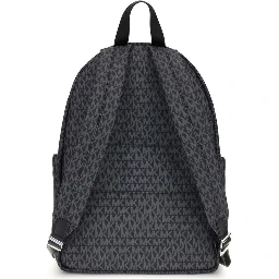 Black Polyester Backpack