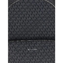 Black Polyester Backpack