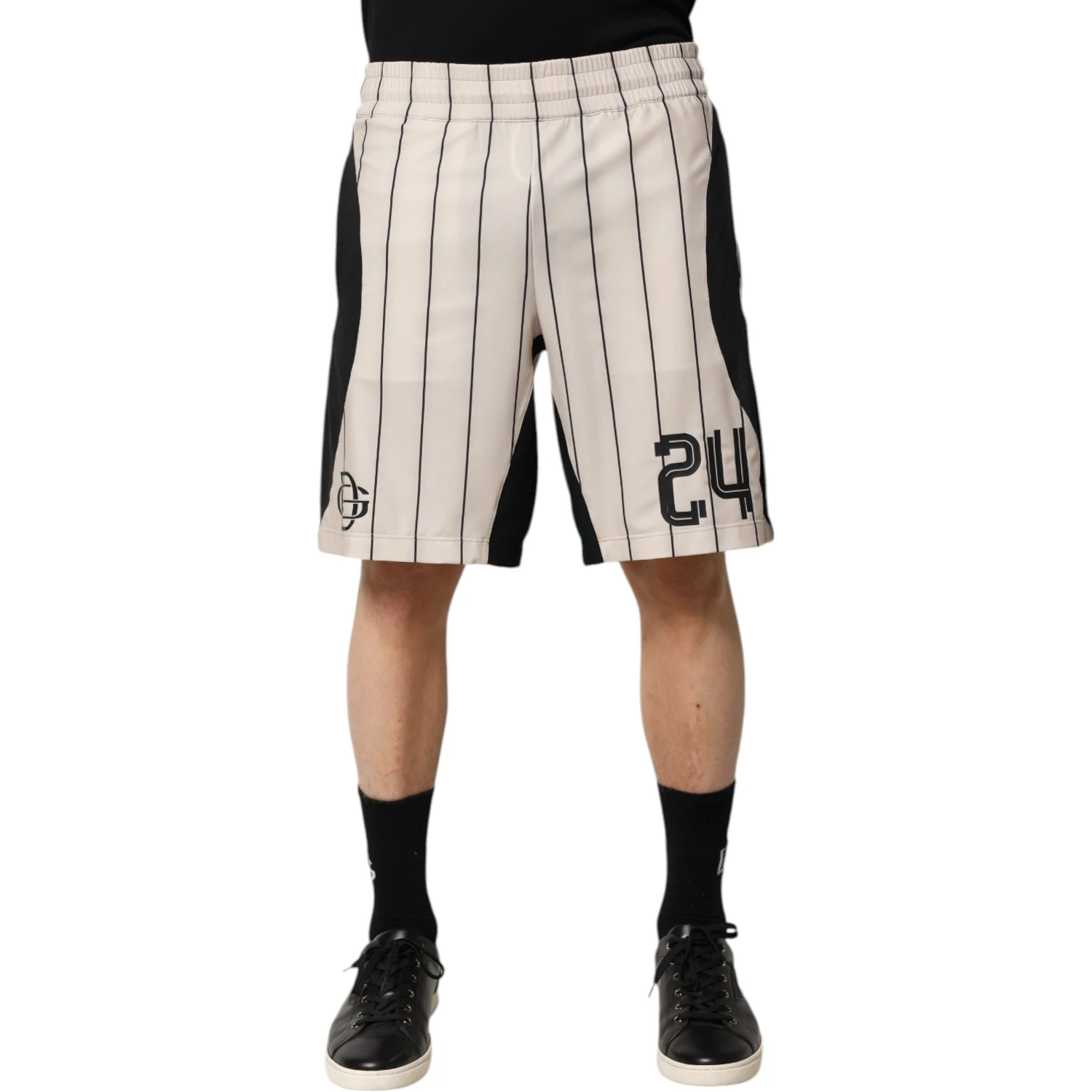 Off White Polyester DG Logo Sweatshorts Shorts