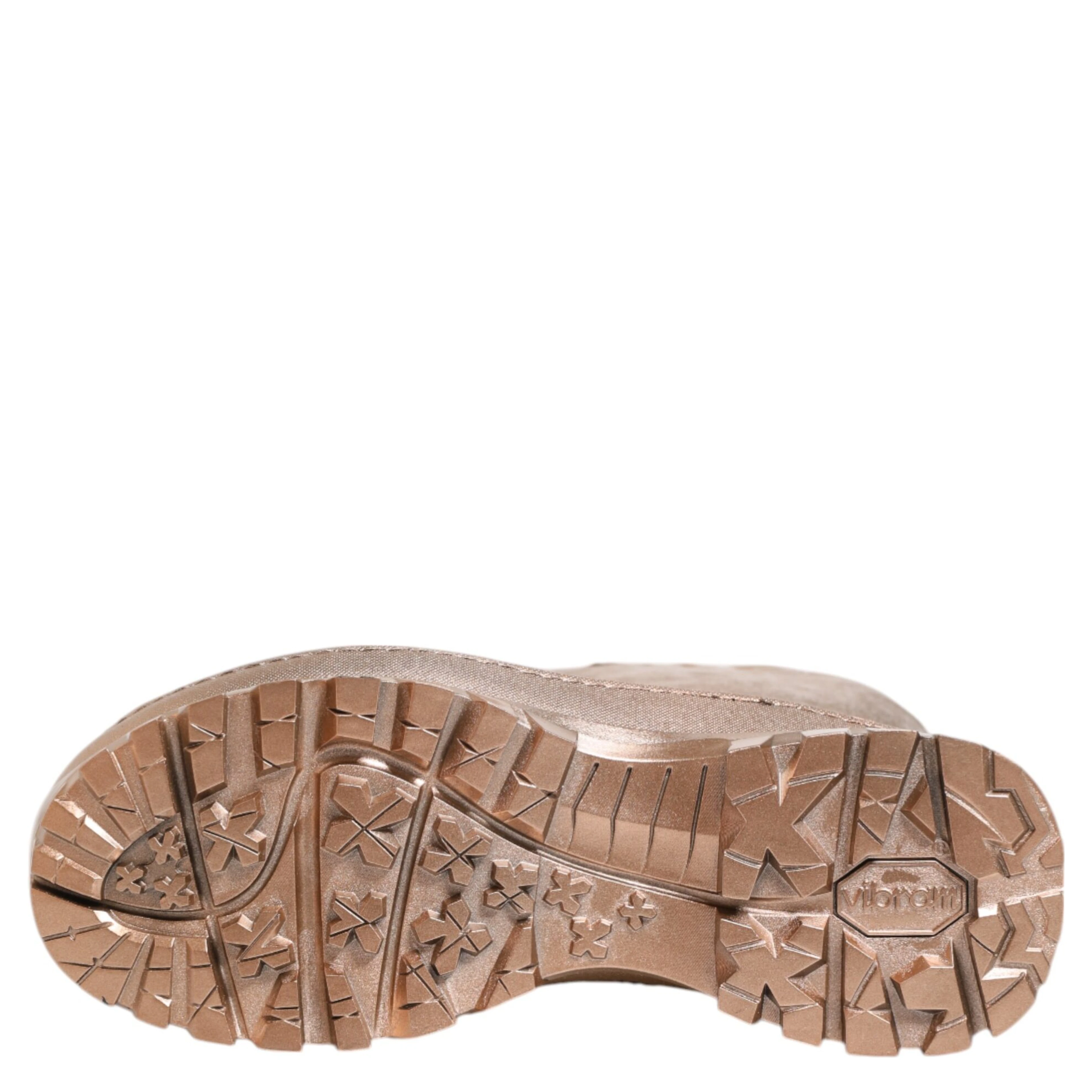 Rose Gold Rubber Pull On Rain Boots  Shoes