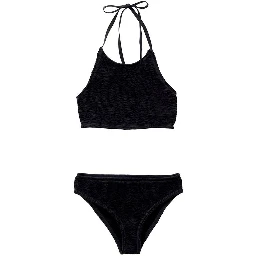 Black Polyamide Bikini