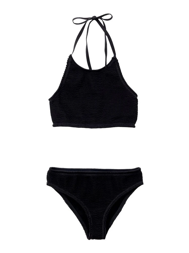 Black Polyamide Bikini