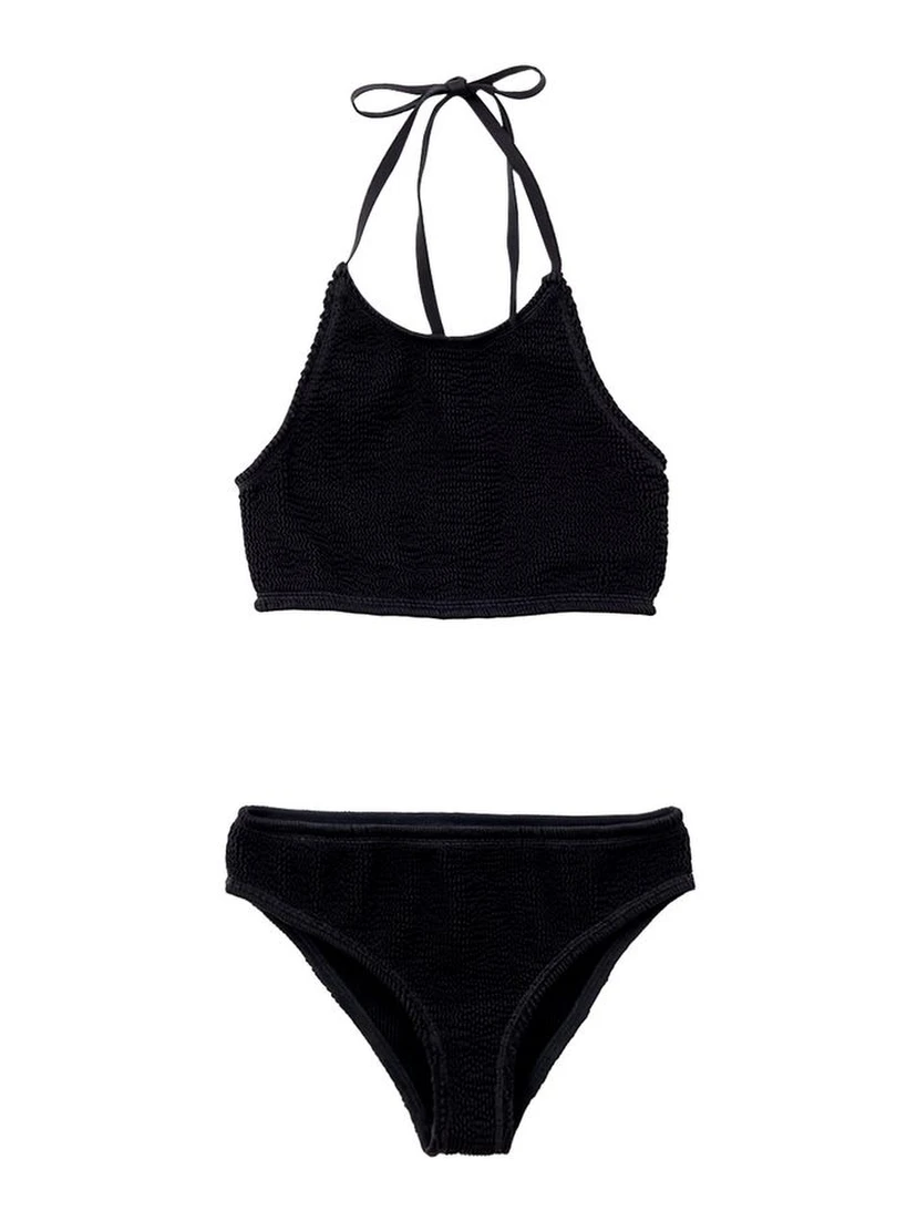Black Polyamide Bikini