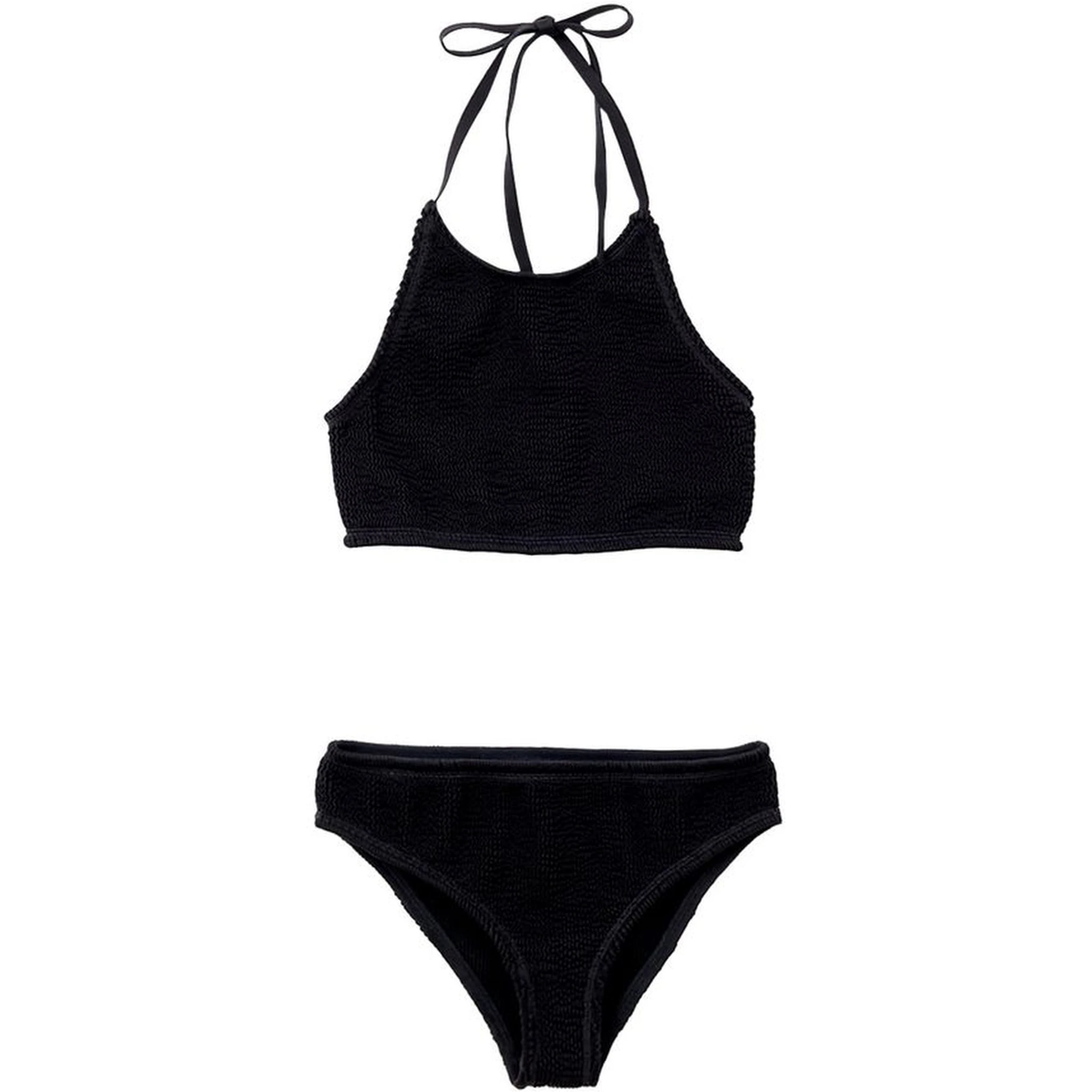 Black Polyamide Bikini