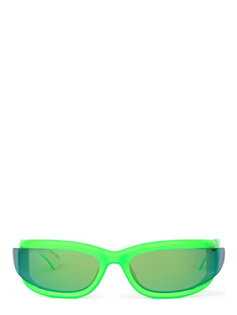 نظارات شمسية من الأسيتات الأخضر