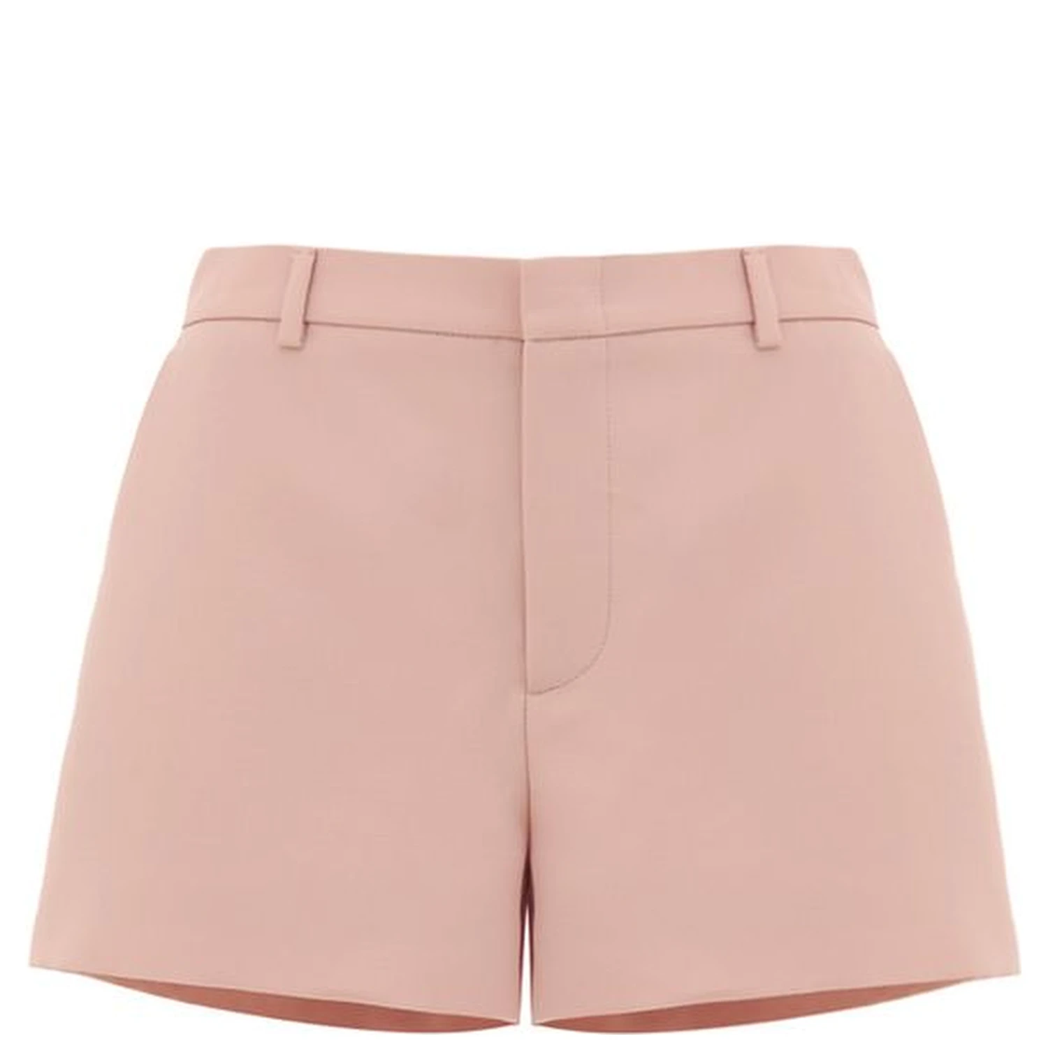 Pink Wool Shorts