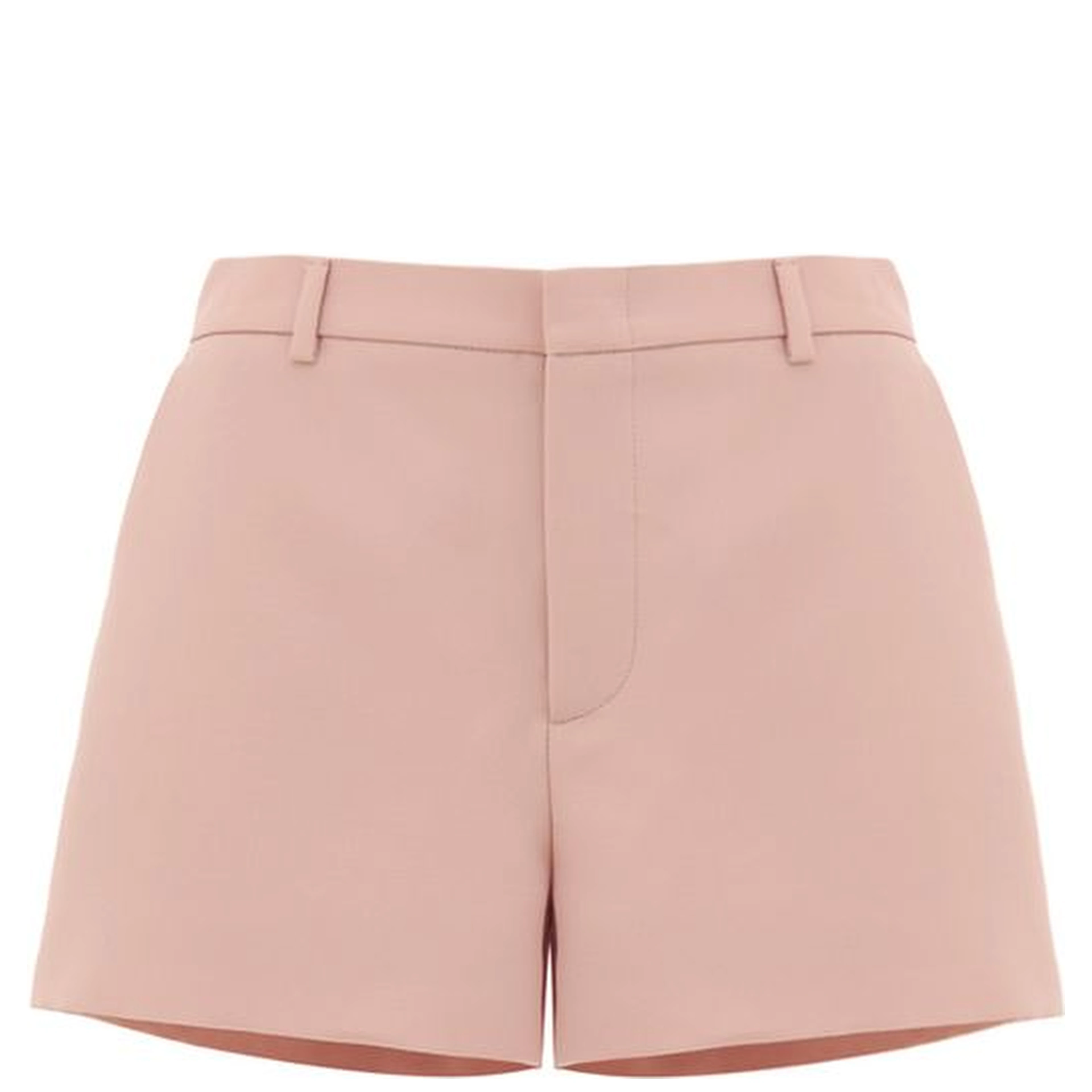 Pink Wool Shorts