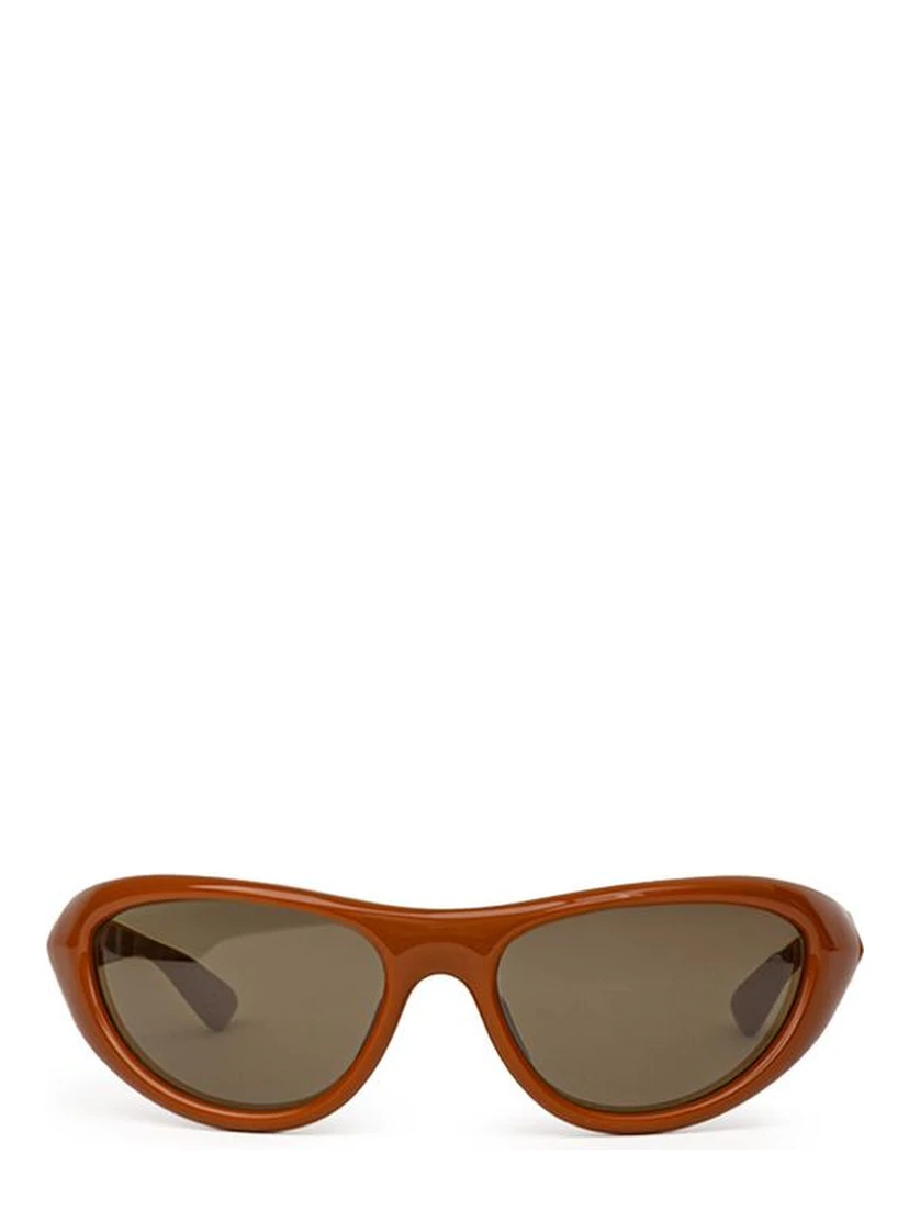 نظارات شمسية بنية اللون من الأسيتات