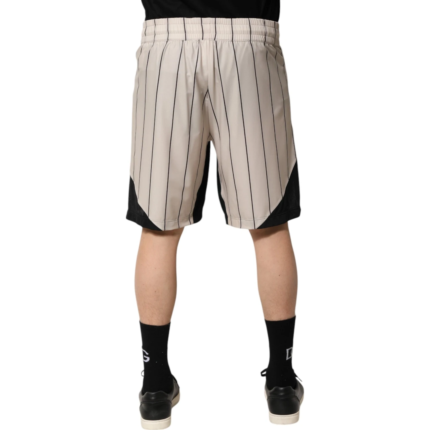 Off White Polyester DG Logo Sweatshorts Shorts