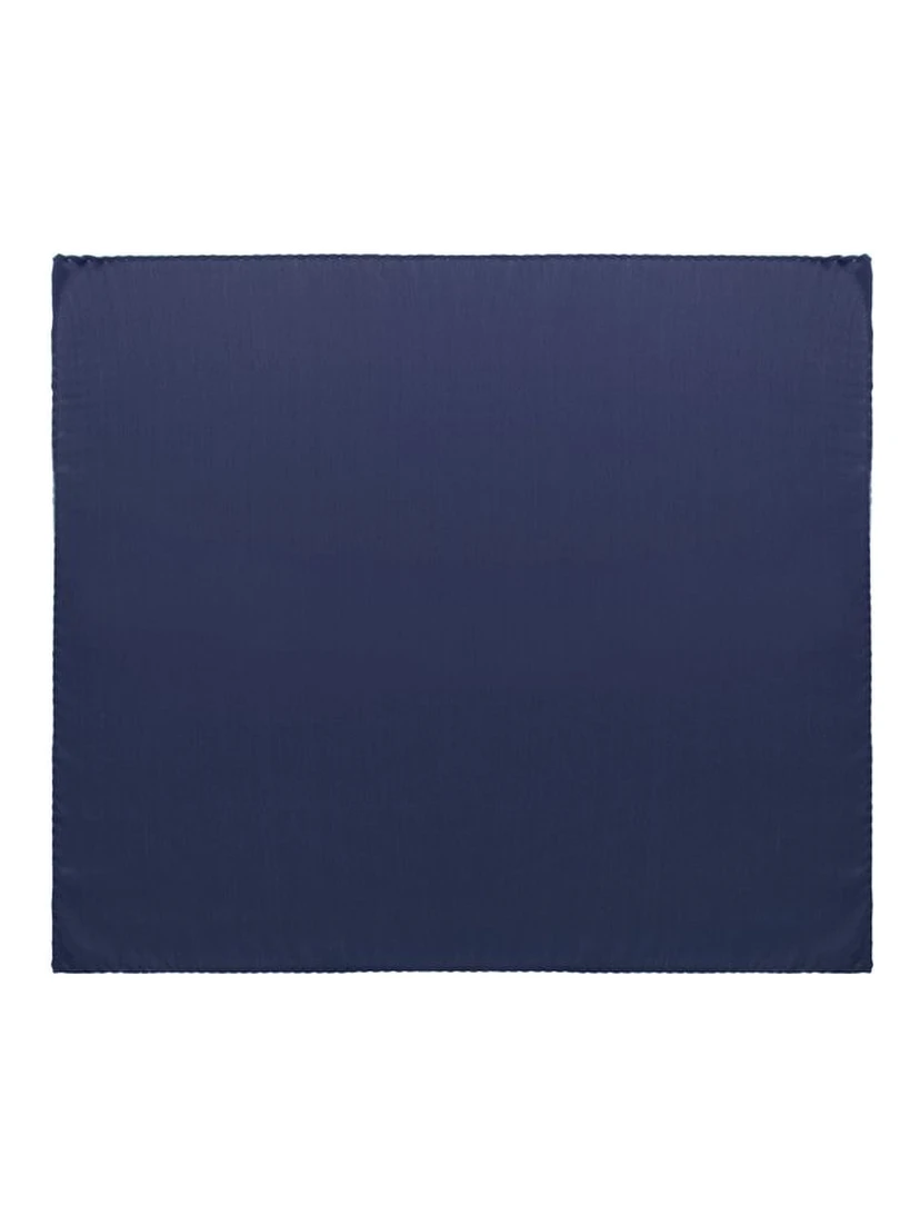 Blue Silk Pocket Square