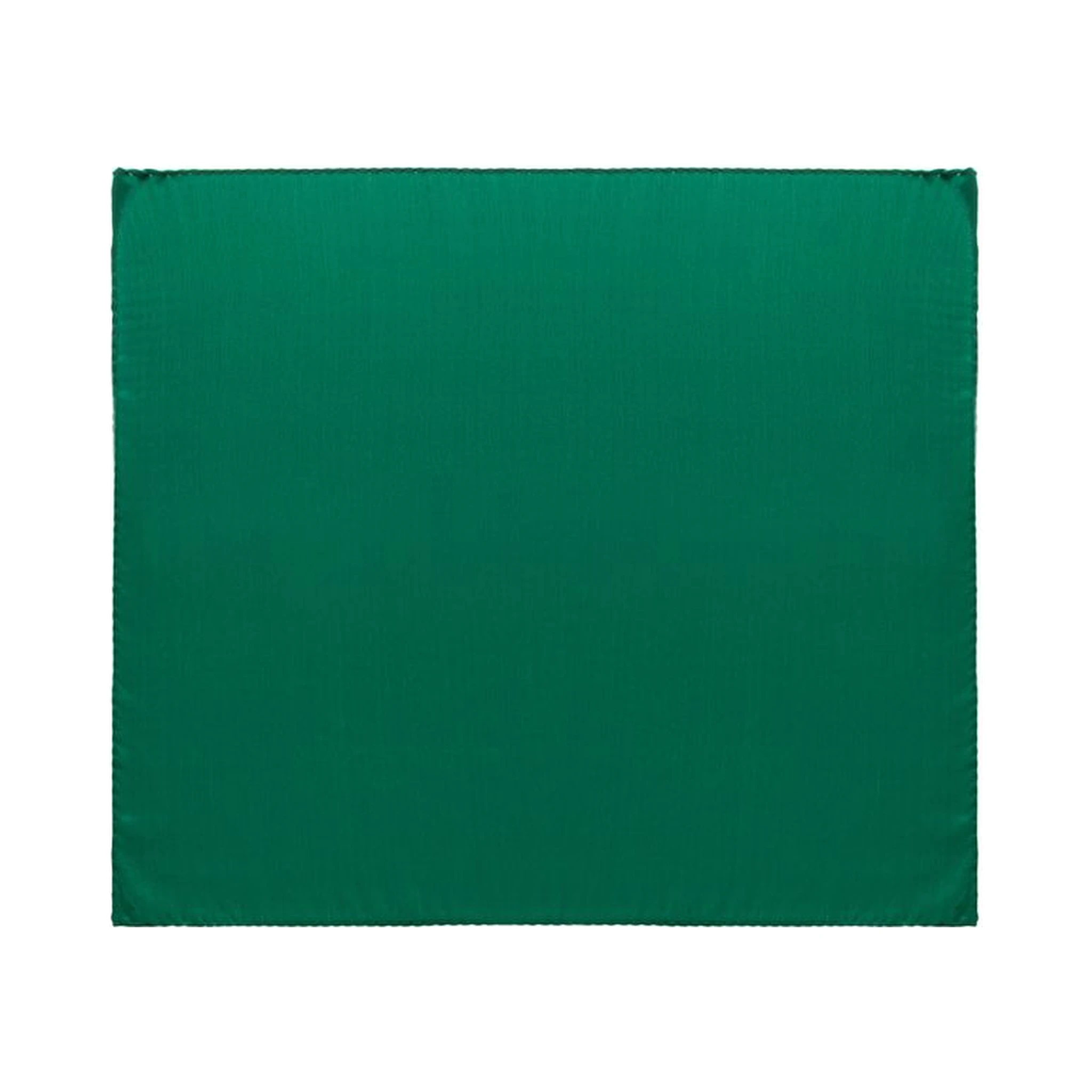 Green Silk Pocket Square