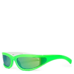 نظارات شمسية من الأسيتات الأخضر