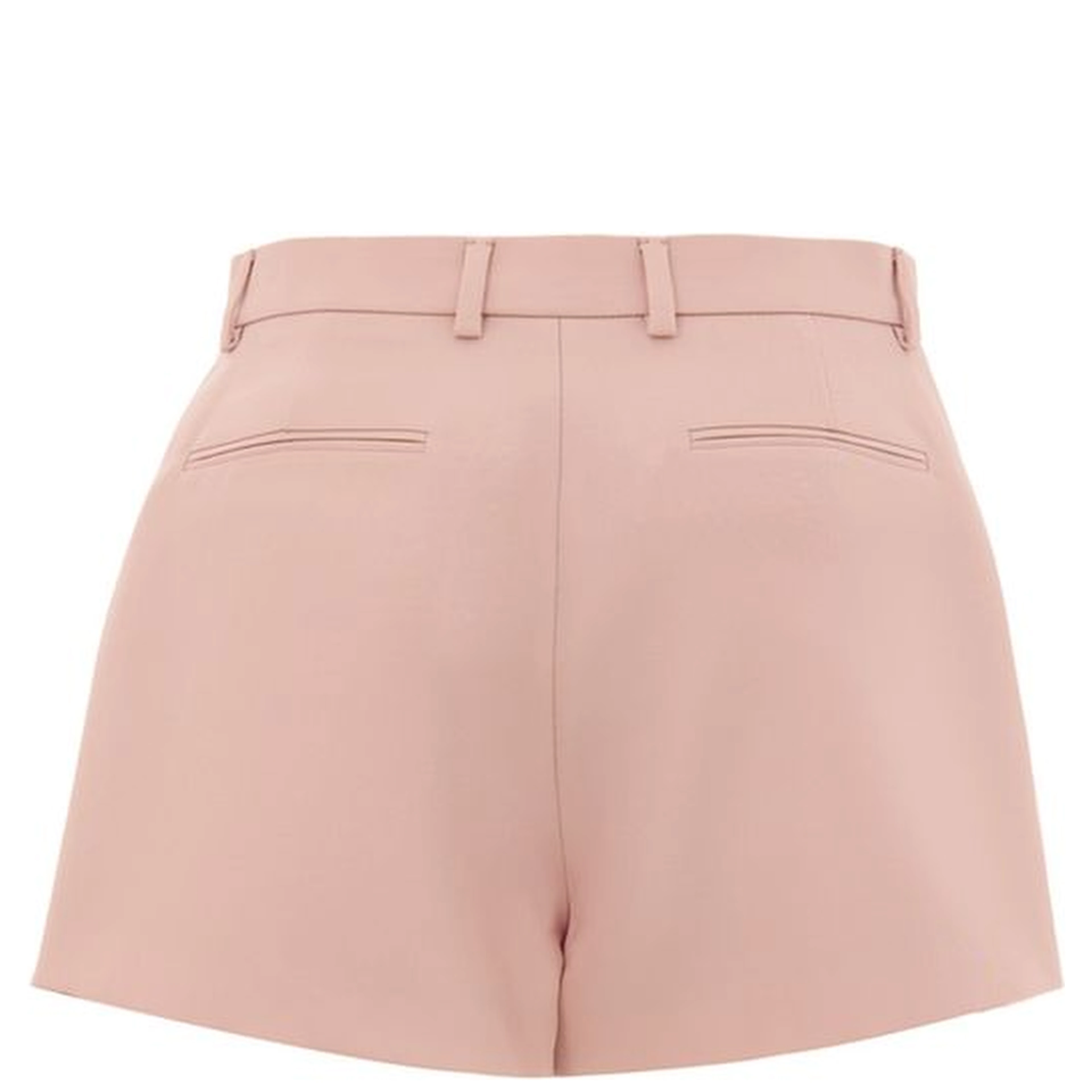 Pink Wool Shorts
