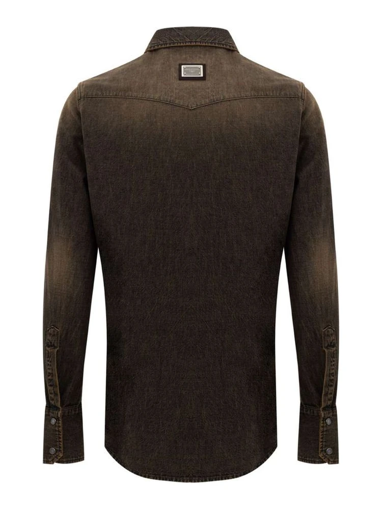 Brown Denim Shirt alternative