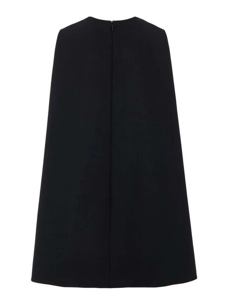 Black Wool Casual Dress alternative