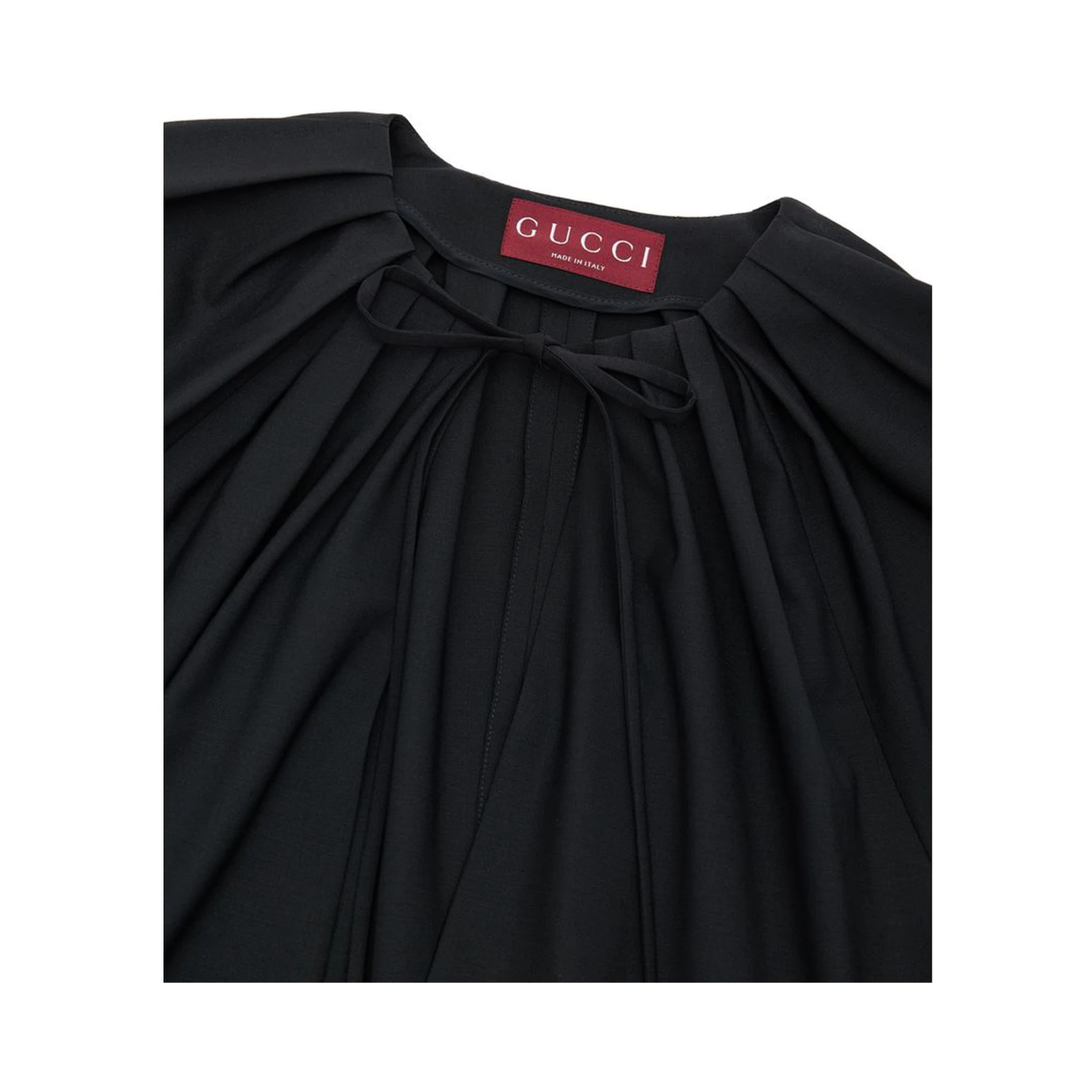 Black Wool Jumpsuit