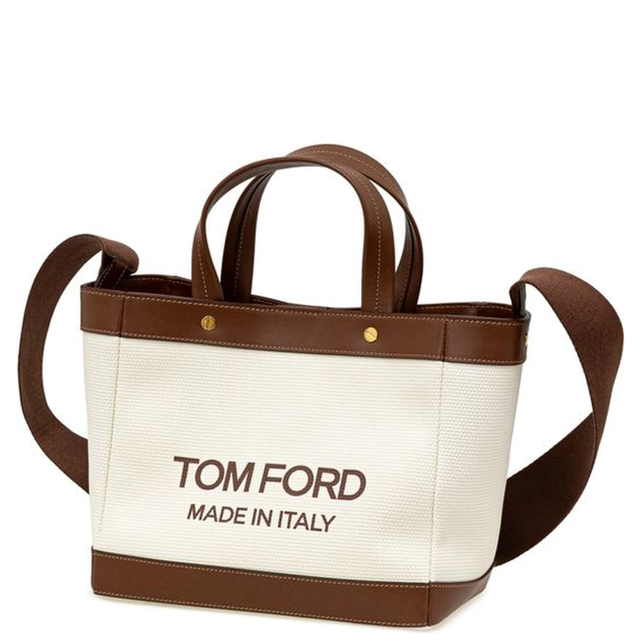 Beige Cotton Tote Bag