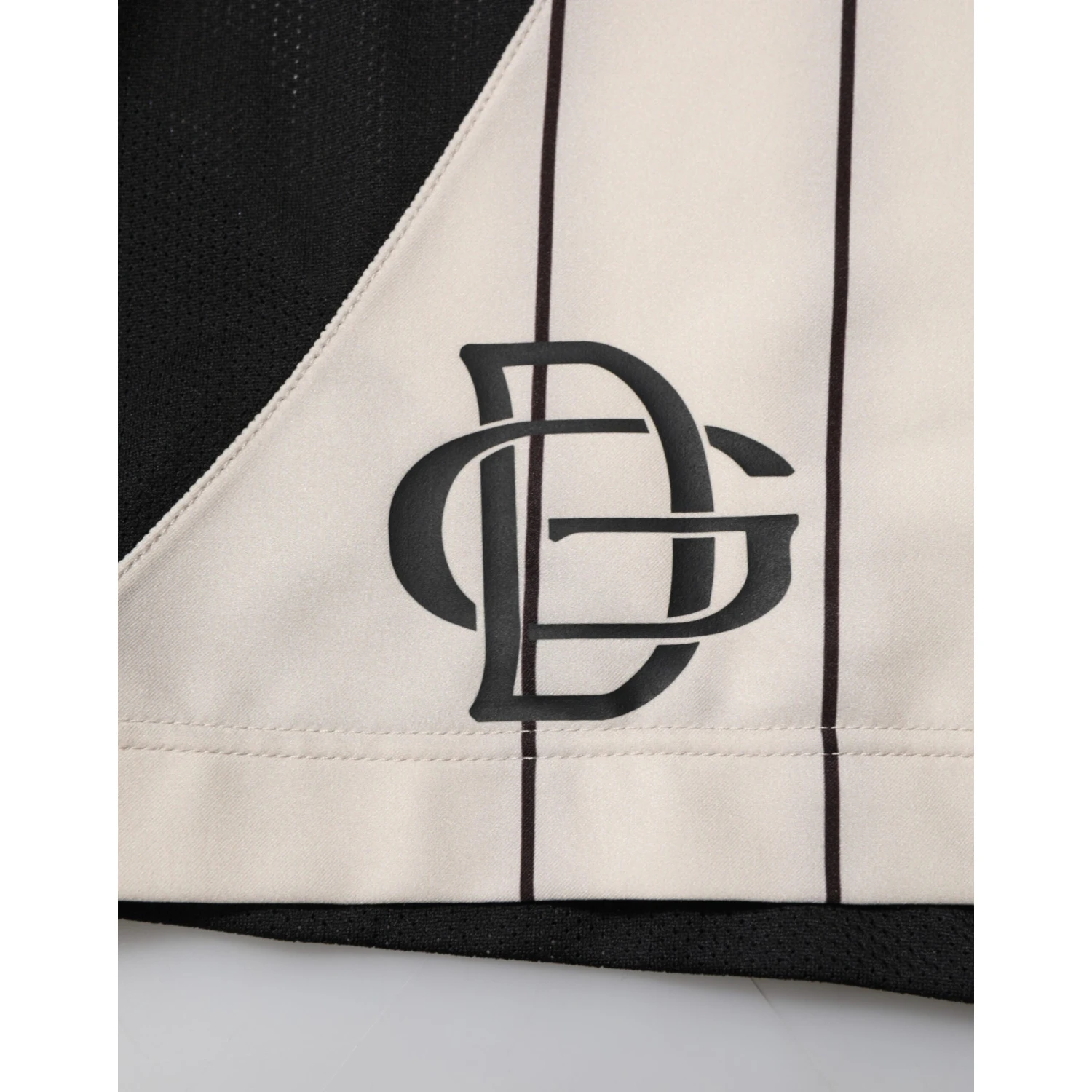 Off White Polyester DG Logo Sweatshorts Shorts