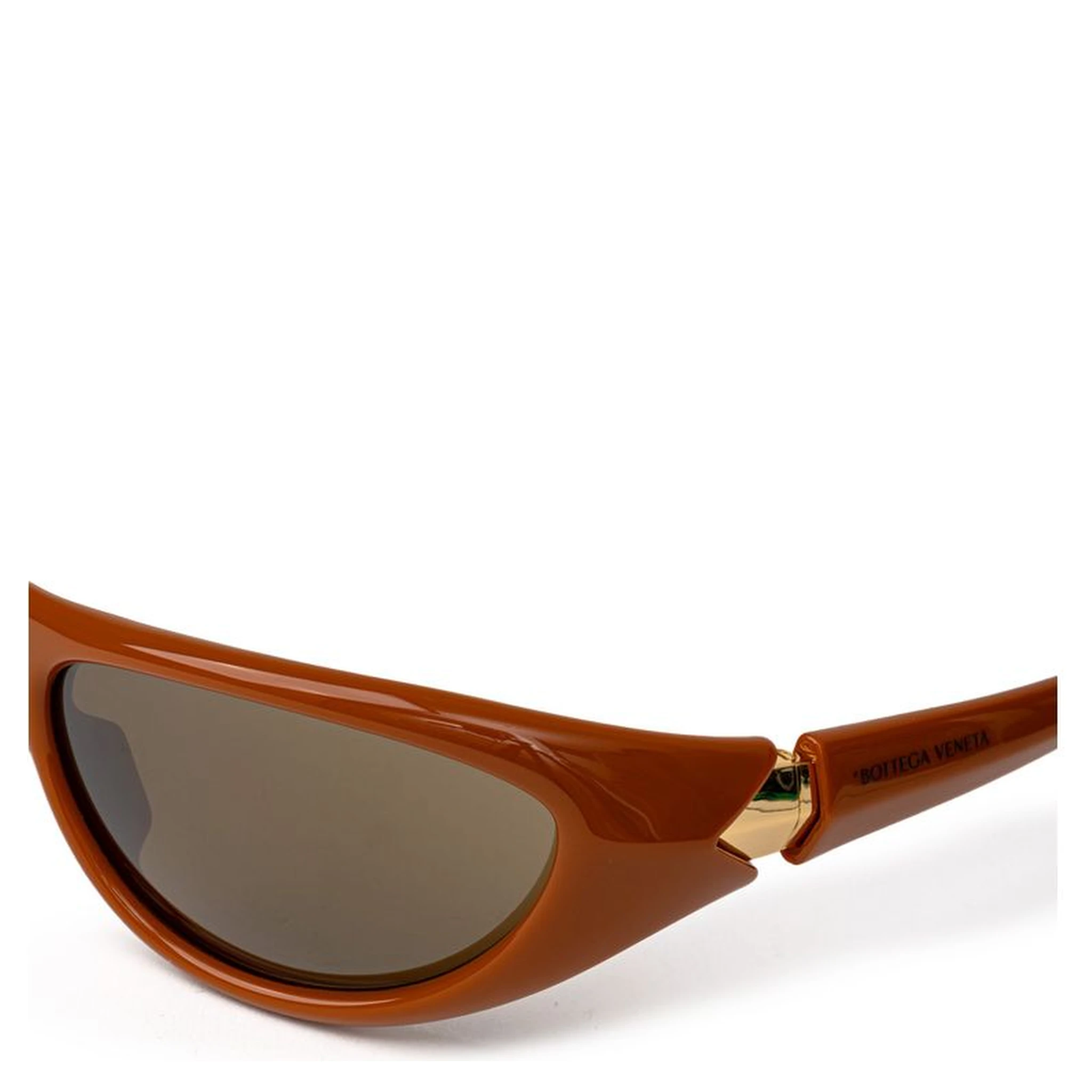 نظارات شمسية بنية اللون من الأسيتات