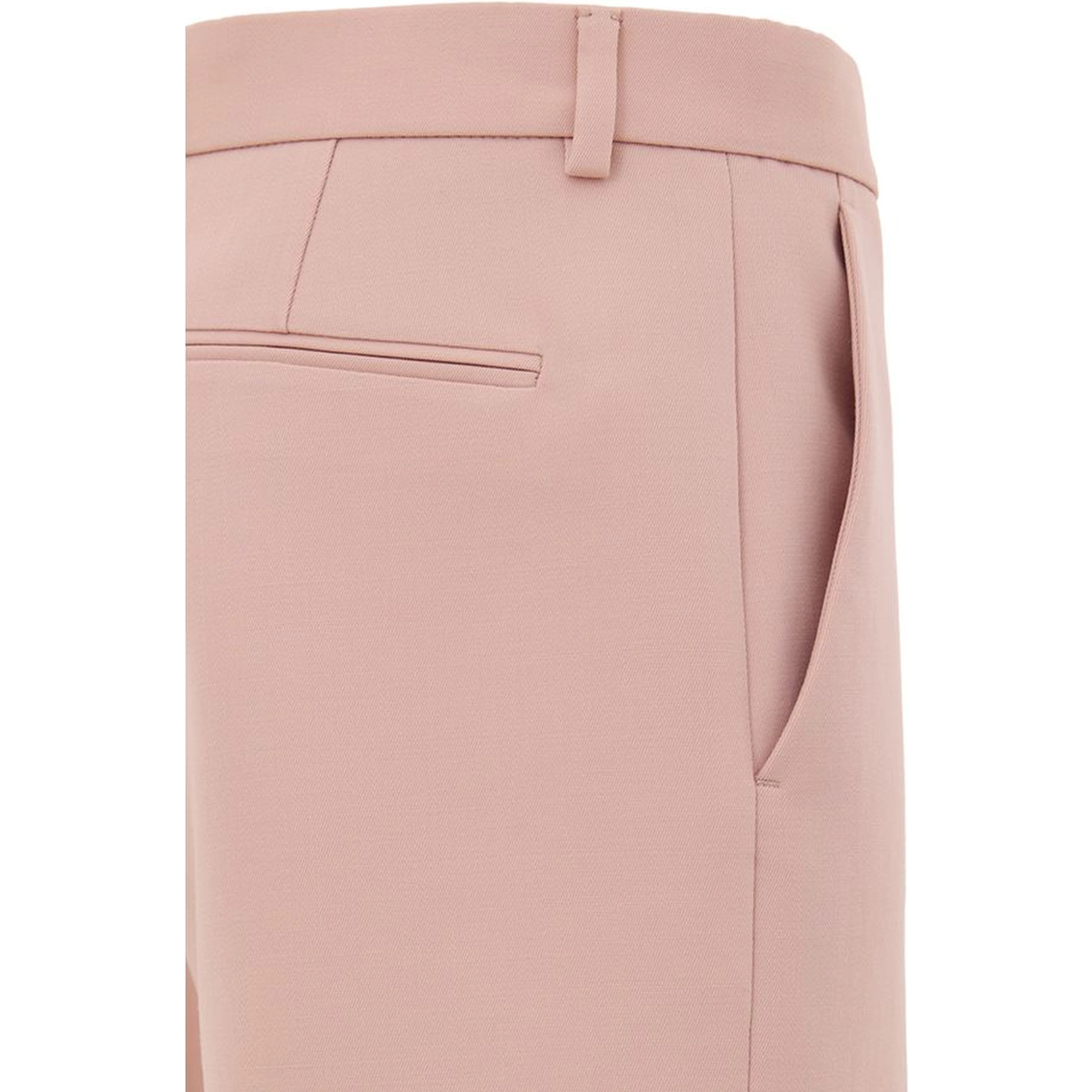 Pink Wool Shorts