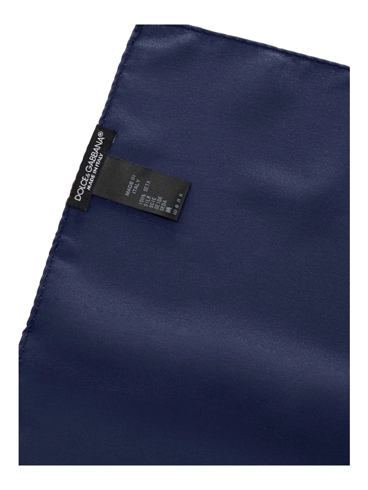 Blue Silk Pocket Square alternative