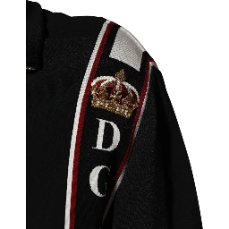 Black DG King Full Zip Sweatshirt  Sweater