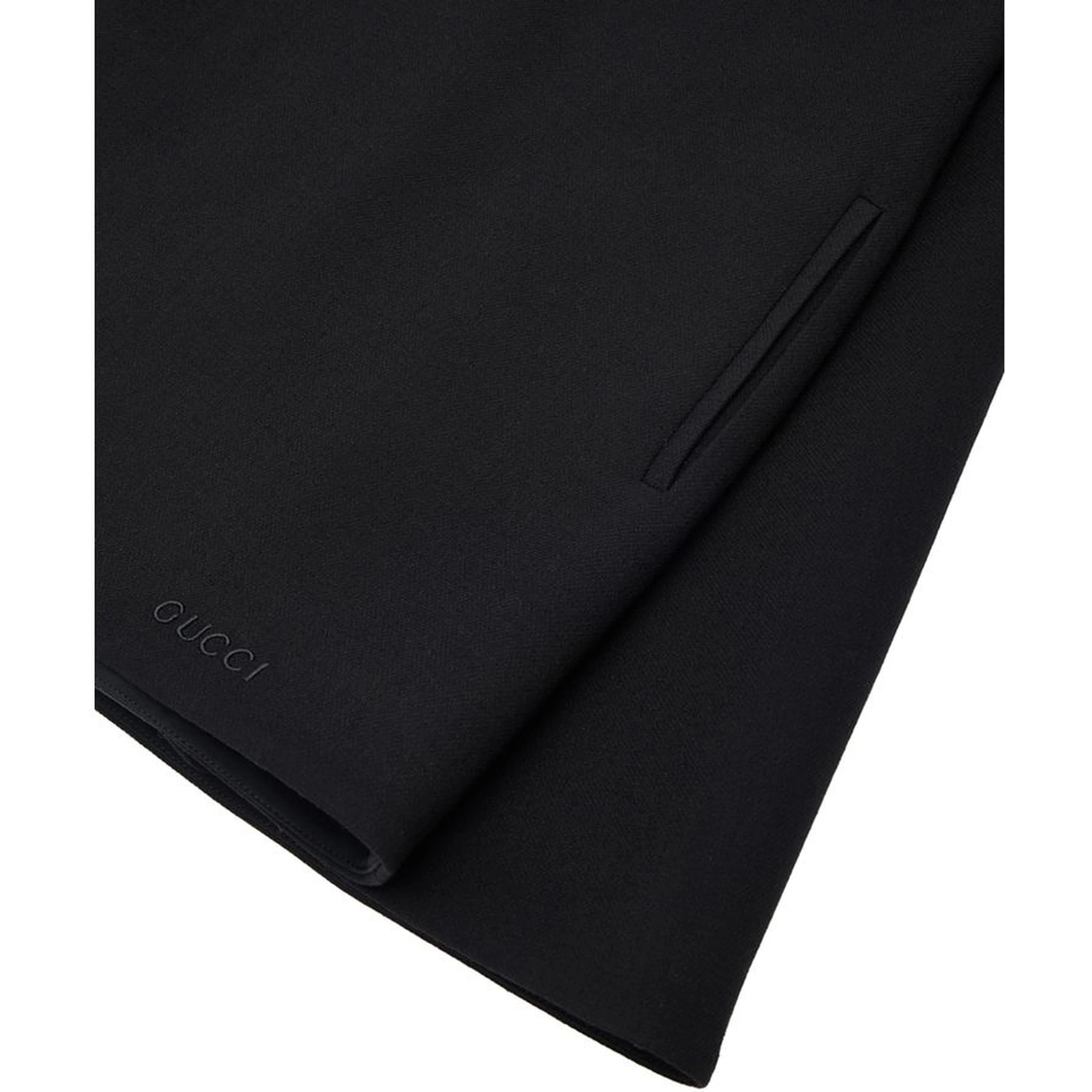 Black Wool Casual Dress