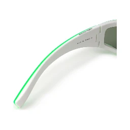 نظارات شمسية من الأسيتات الأخضر