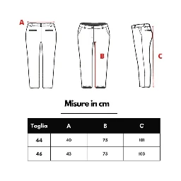 Black Cotton Casual Pants