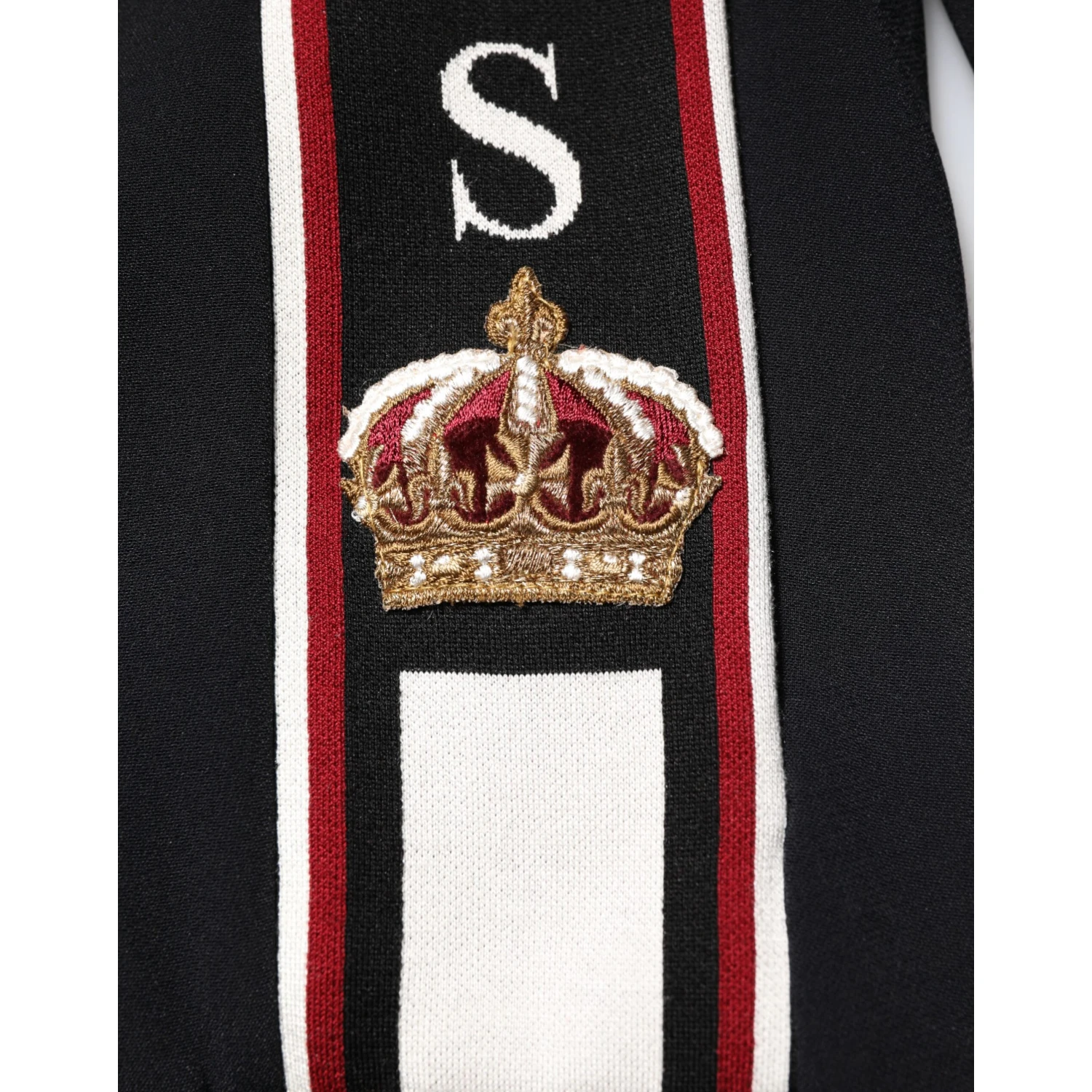 Black DG King Full Zip Sweatshirt Sweater