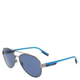 Gray Metal Sunglasses