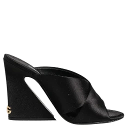 Black Keira Baroque High Heel Sandals Shoes