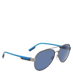 Gray Metal Sunglasses