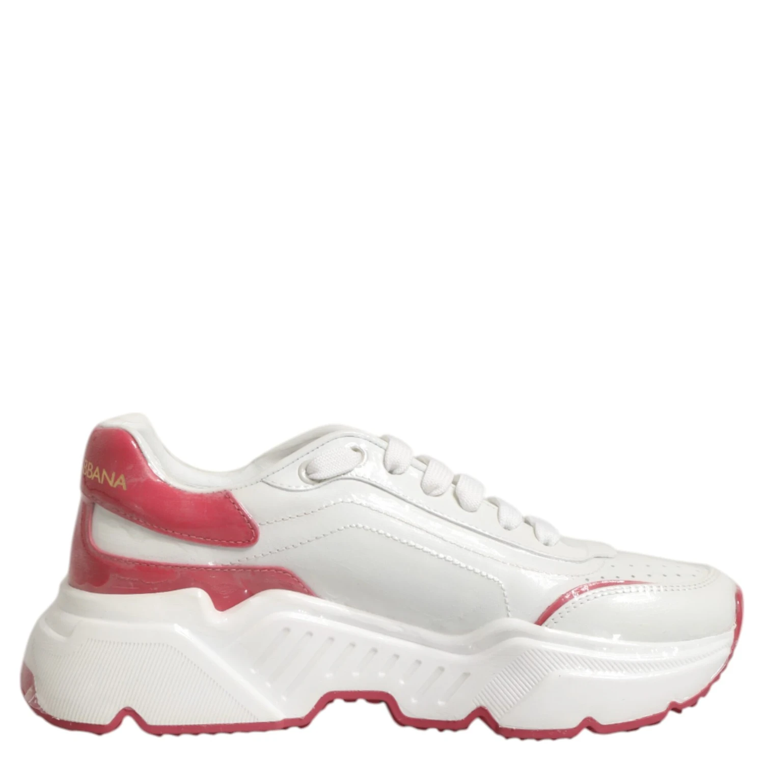 White Pink Daymaster Low Top Sneakers Shoes