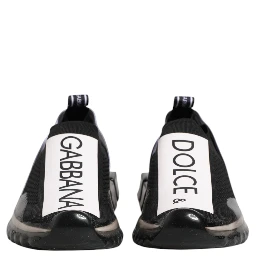 Black Sorrento Slip On Low Top Sneakers Shoes