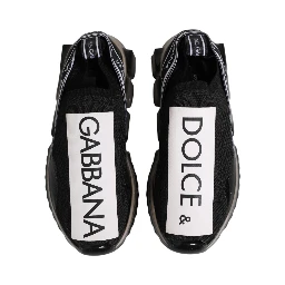 Black Sorrento Slip On Low Top Sneakers Shoes