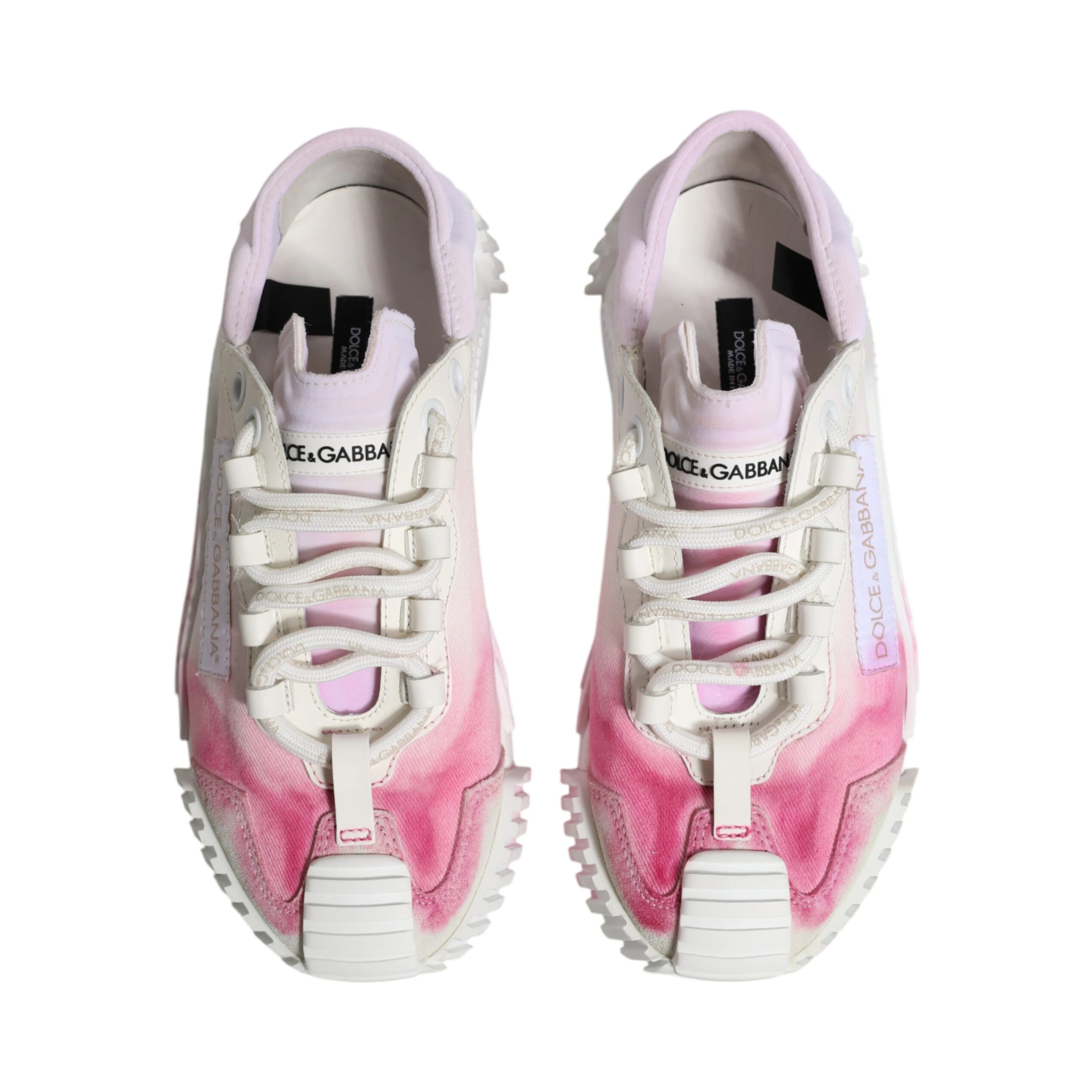 White NS1 Lace Up Low Top Sneakers Shoes