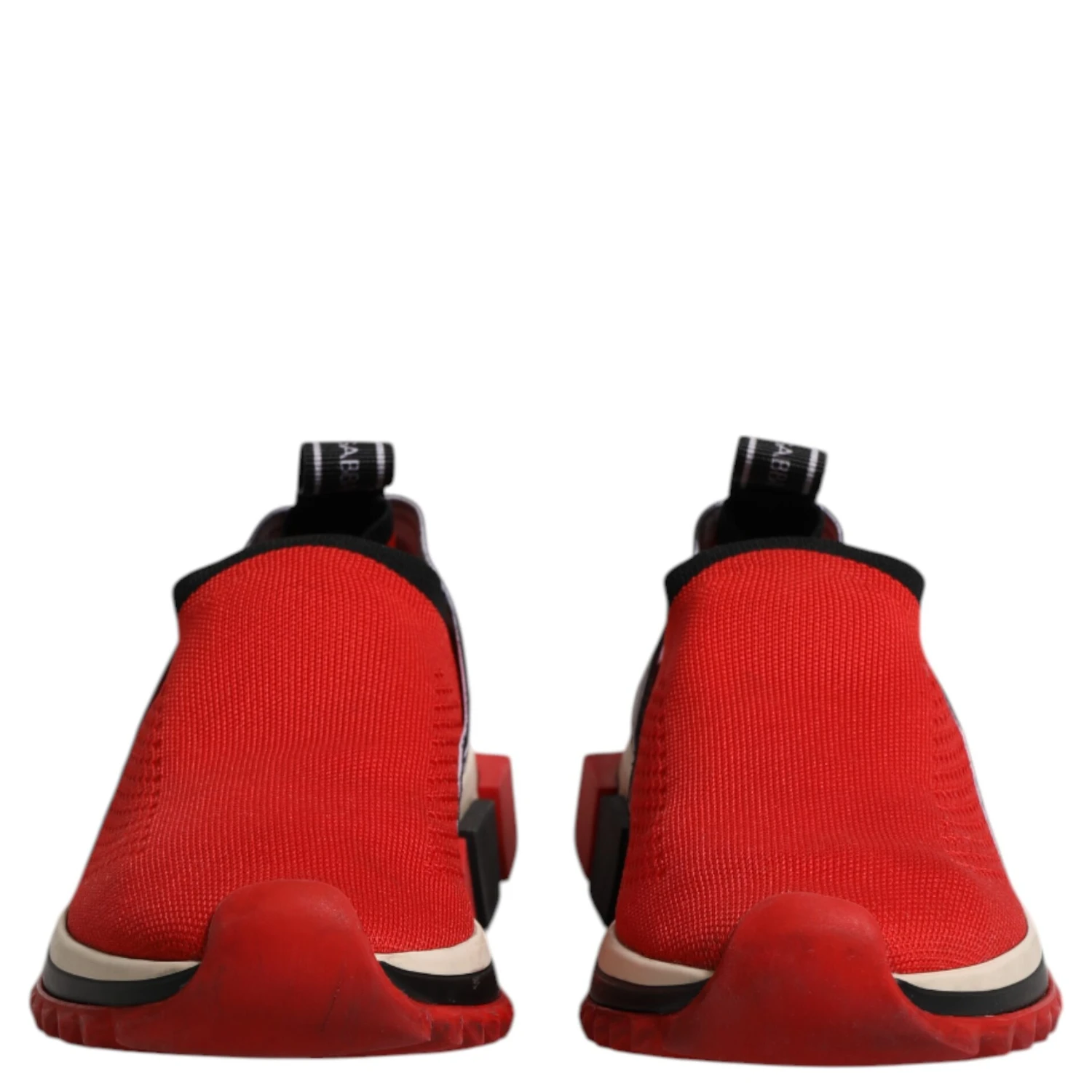 Red Sorrento Slip On Low Top Sneakers Shoes