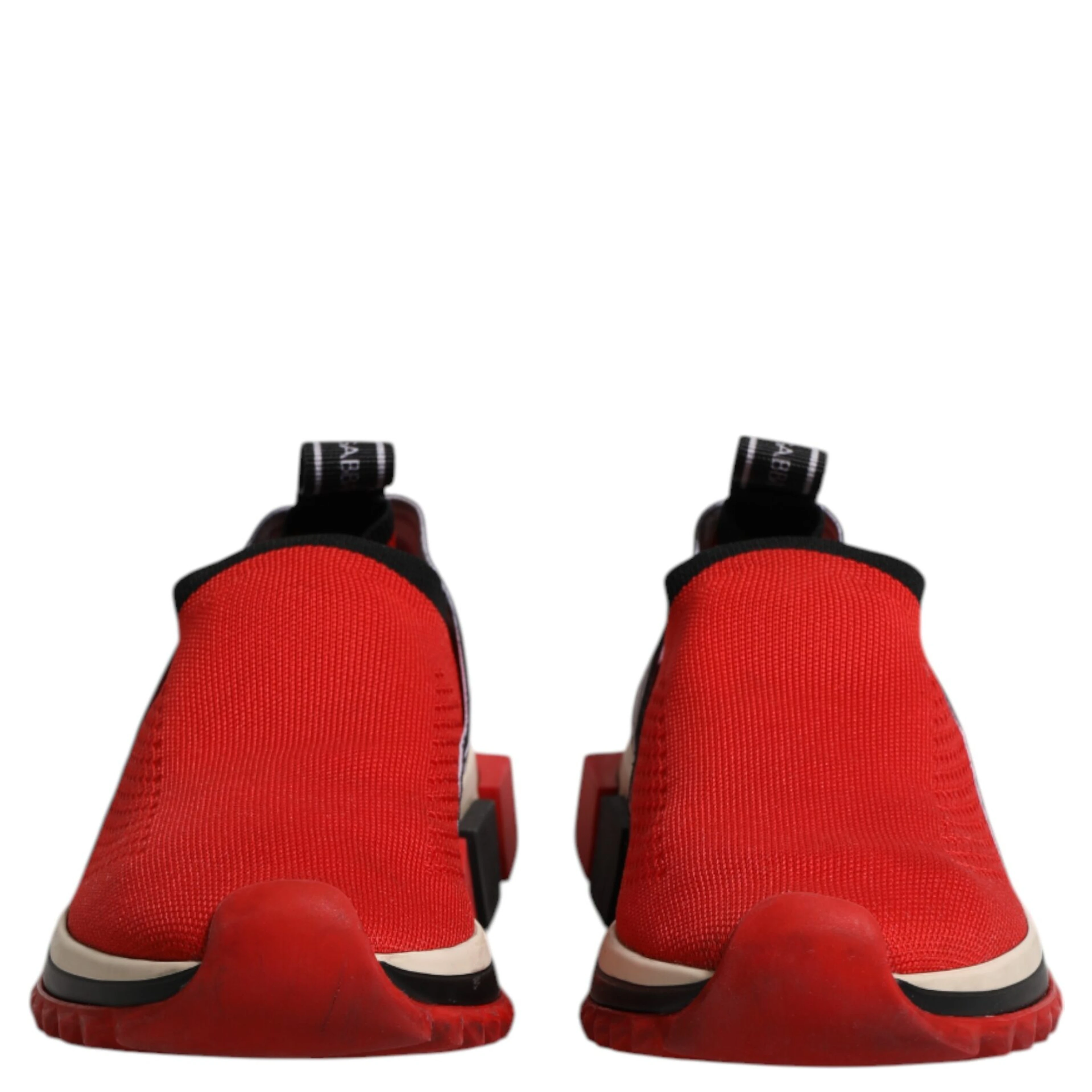 Red Sorrento Slip On Low Top Sneakers Shoes