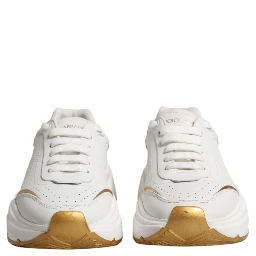 White Gold Daymaster Low Top Sneakers Shoes