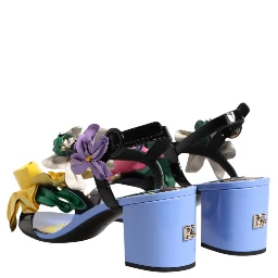 Multicolor Floral Crystal KEIRA Sandals Shoes