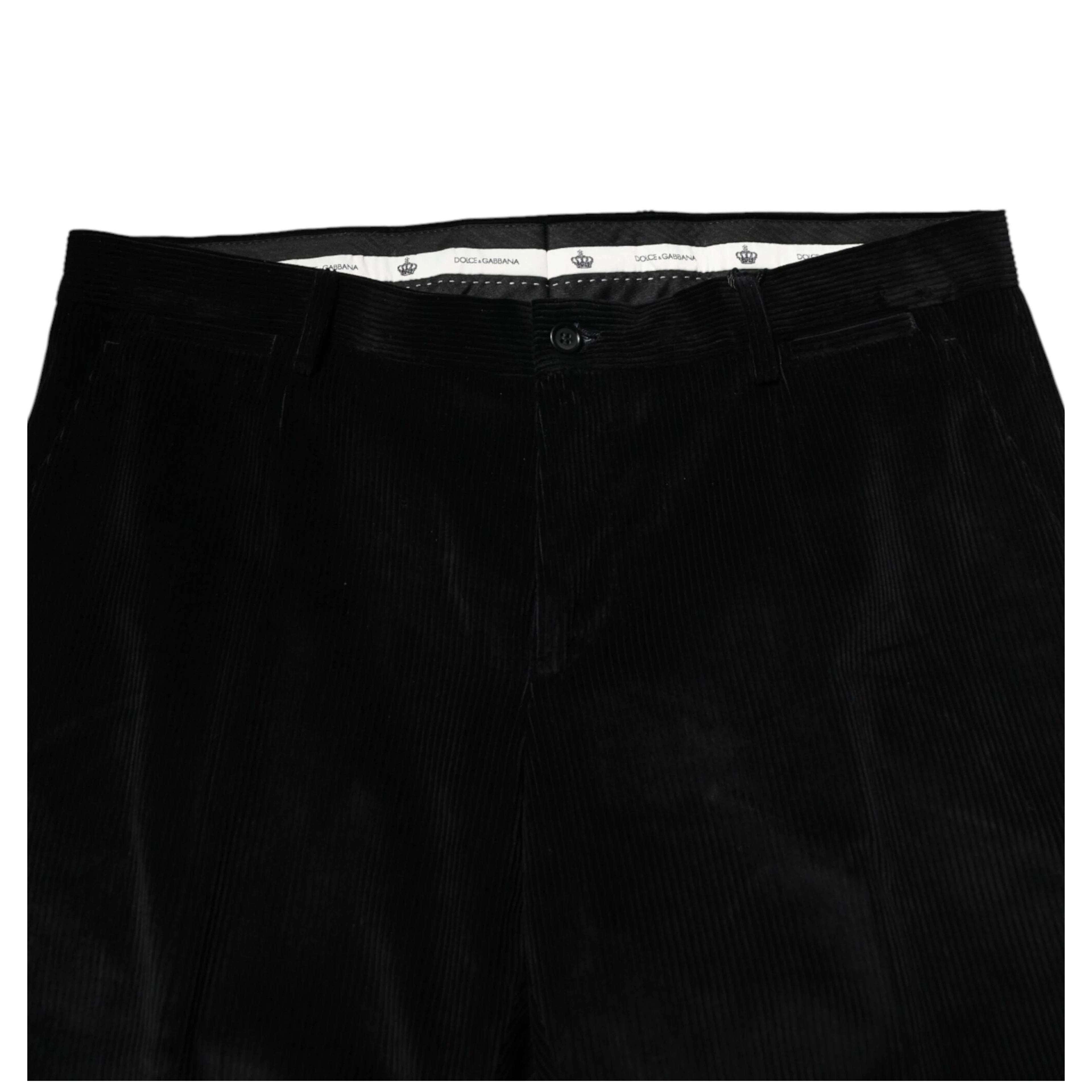 Black Cotton Men Dress Formal Trouser Pants