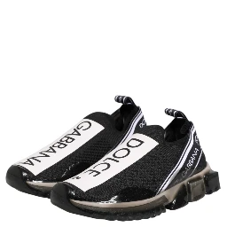 Black Sorrento Slip On Low Top Sneakers Shoes