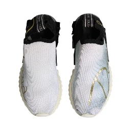 White Black Low Top Sorrento Sneakers Shoes