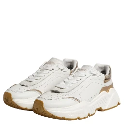 White Gold Daymaster Low Top Sneakers Shoes