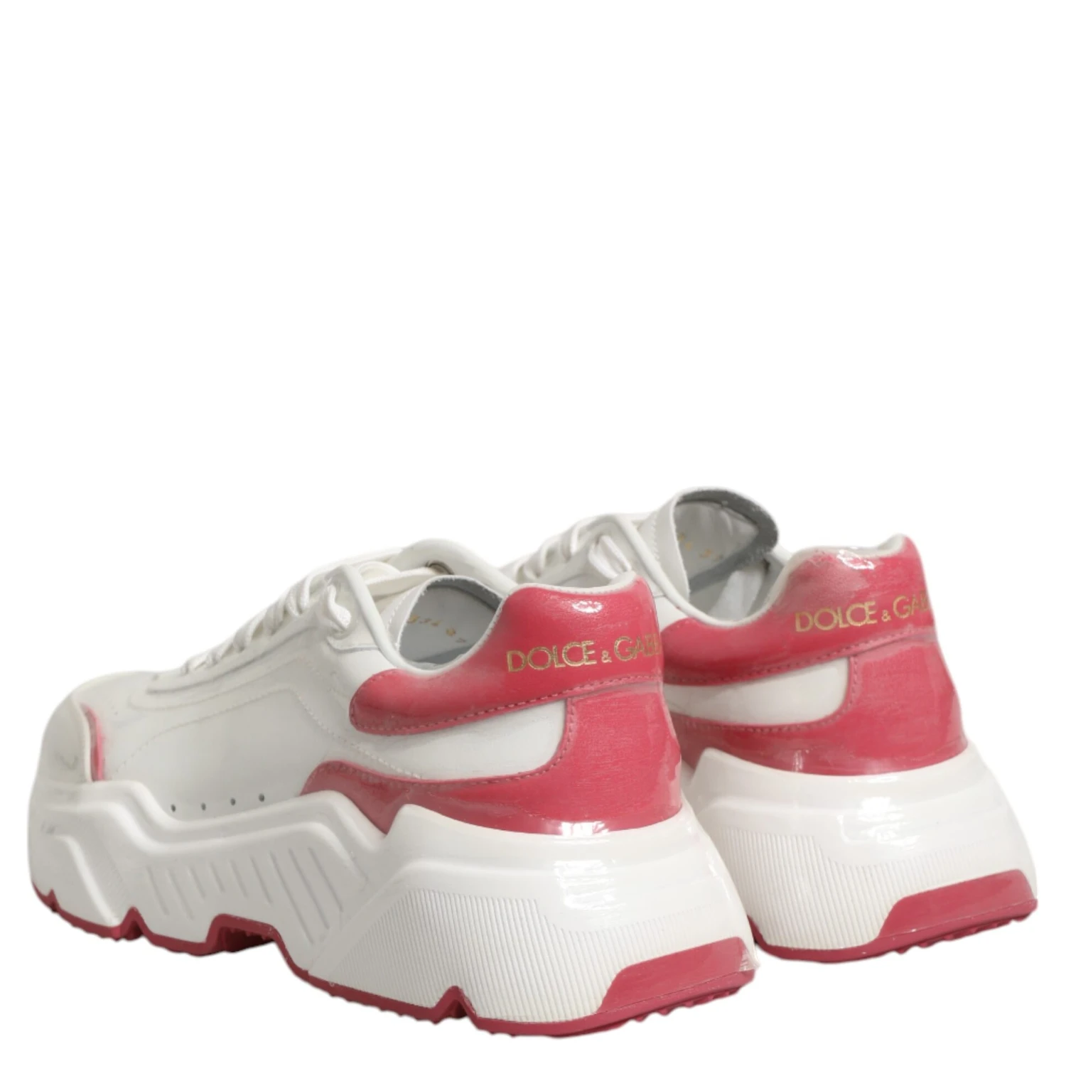 White Pink Daymaster Low Top Sneakers Shoes