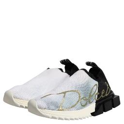 White Black Low Top Sorrento Sneakers Shoes