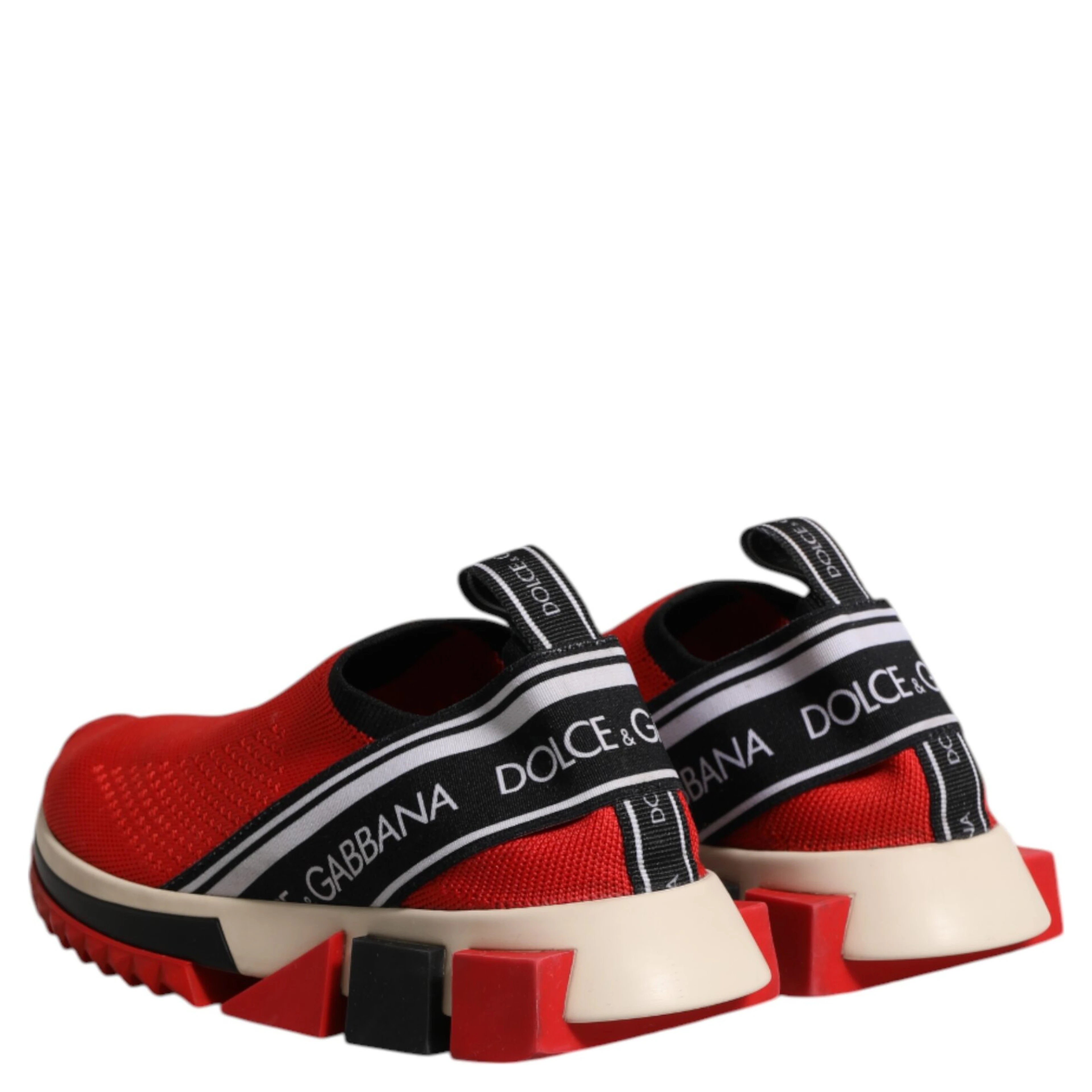Red Sorrento Slip On Low Top Sneakers Shoes