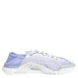 Purple White NS1 Lace Up Low Top Sneakers Shoes