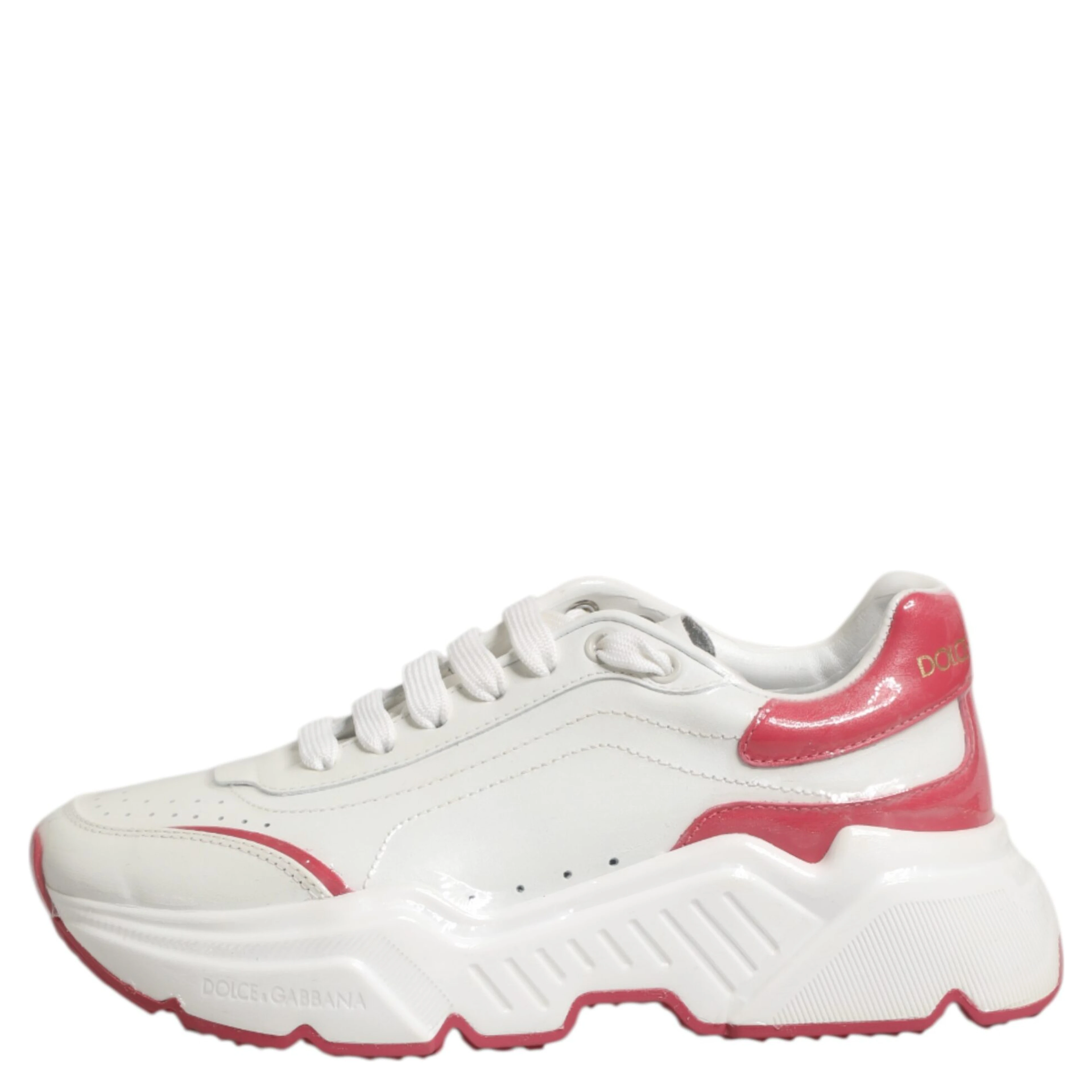 White Pink Daymaster Low Top Sneakers Shoes